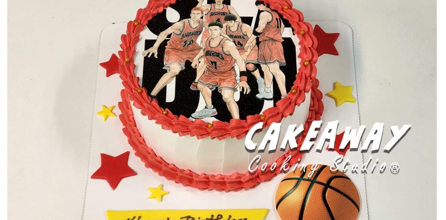 The First Slam Dunk 男兒當入樽蛋糕 (食用打印)