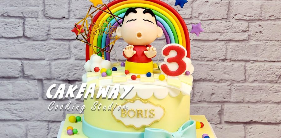 蠟筆小新糖皮蛋糕