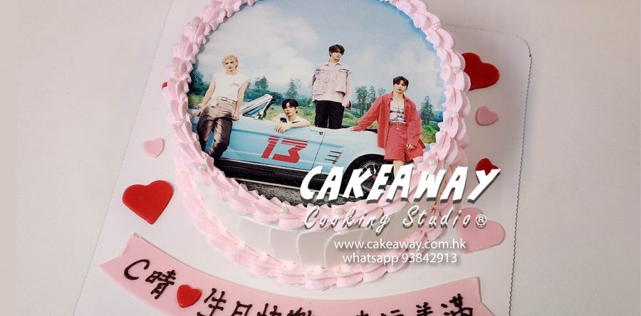 MIRROR 4子 蛋糕（食用打印）