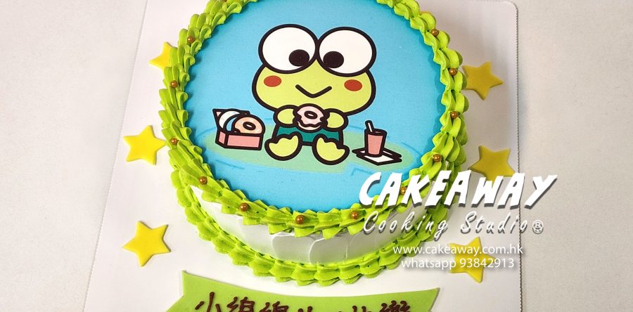 Kero Kero Keroppi 食用打印蛋糕