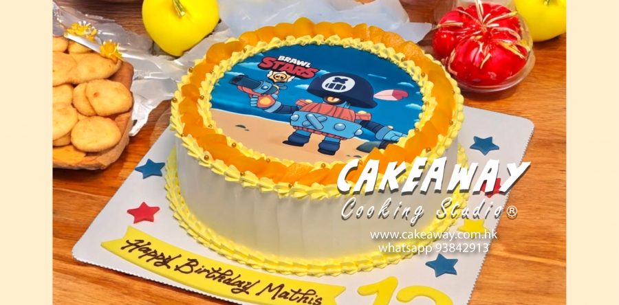 Brawl Stars(荒野亂鬥)食用打印蛋糕