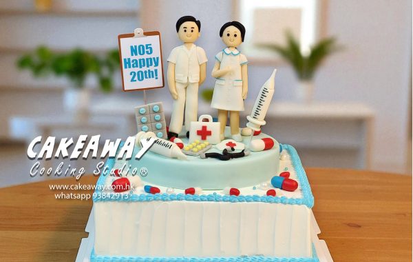 HKU Nursing 畢業週年蛋糕