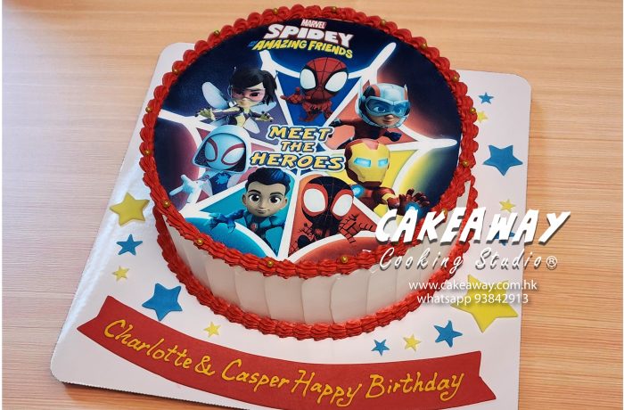 Spidey食用打印蛋糕