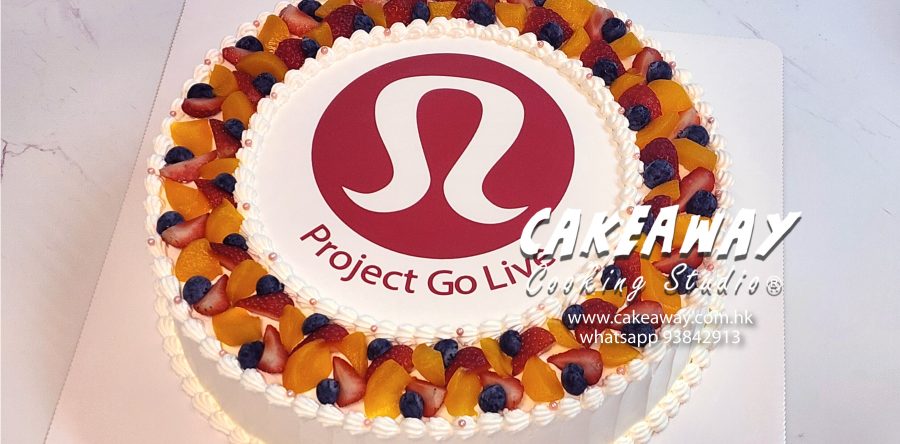 Lululemon活動慶祝蛋糕