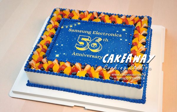 Samsung 56週年活動蛋糕