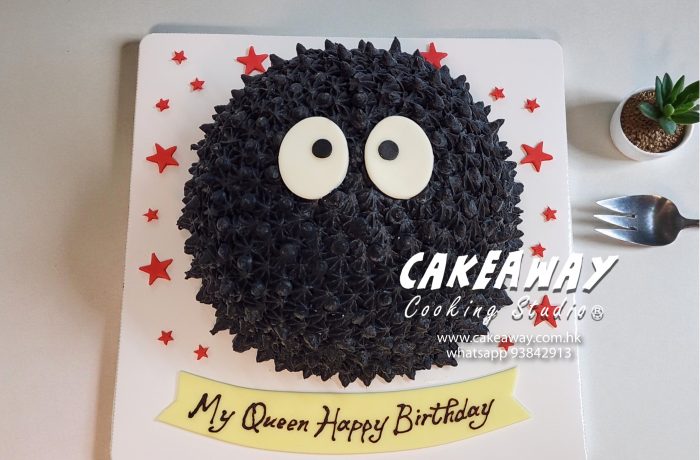 煤炭屎鬼Susuwatari忌廉蛋糕