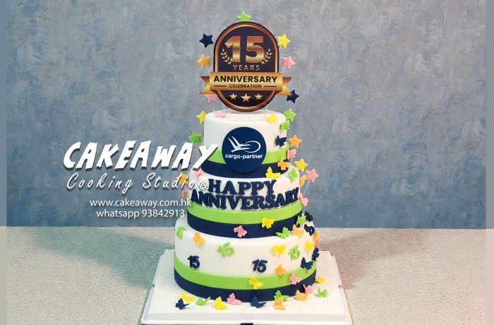 cargo-partner 15週年紀念蛋糕