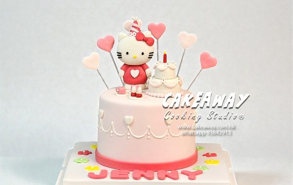 Hello Kitty糖皮蛋糕