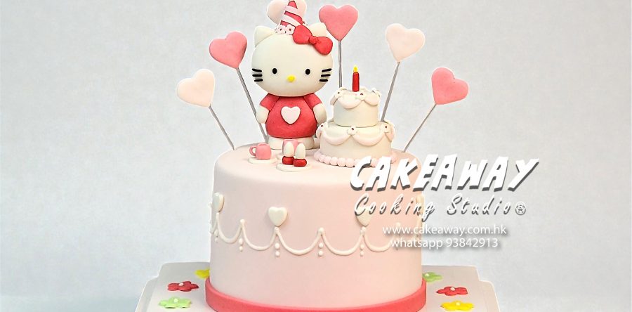 Hello Kitty糖皮蛋糕
