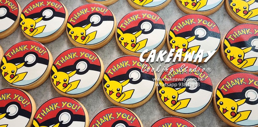 Pokemon比卡超食用打印曲奇