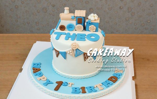 小火車BB生日蛋糕
