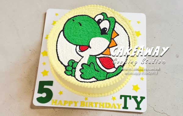 Yoshi@Super Mario忌廉蛋糕