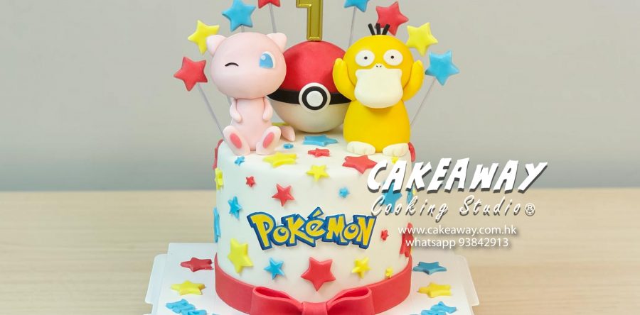 Pokemon 傻鴨&夢幻糖皮蛋糕